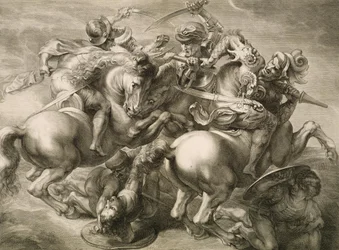 The Battle of Four Horsemen (Battle of Anghiari)